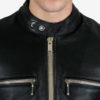 Meet our newest cafe racer style leather jacket