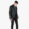 The Uptown mixes flight jacket and moto leather jacket style and functionality.