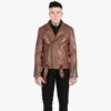 Our most traditional and recognizable artificial leather jacket