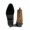 Richards is a women’s leopard pony hair, premium leather boot