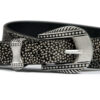 Calvera - Reptile Print Leather Belt