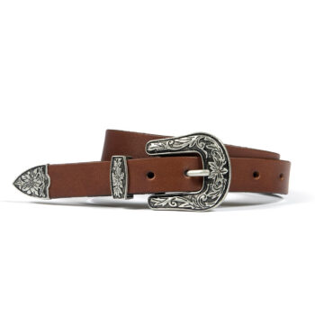 Freddie - Brown Leather Belt