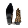 Addison is a men’s cheetah pony hair, premium leather Chelsea boot