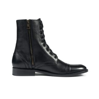 Division is a women’s premium leather combat boot