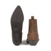Addison is a men’s brown, vegan suede Chelsea boot