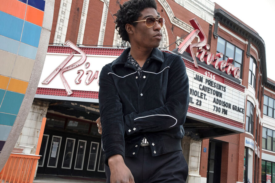 Jackson – Black Velvet Jacket