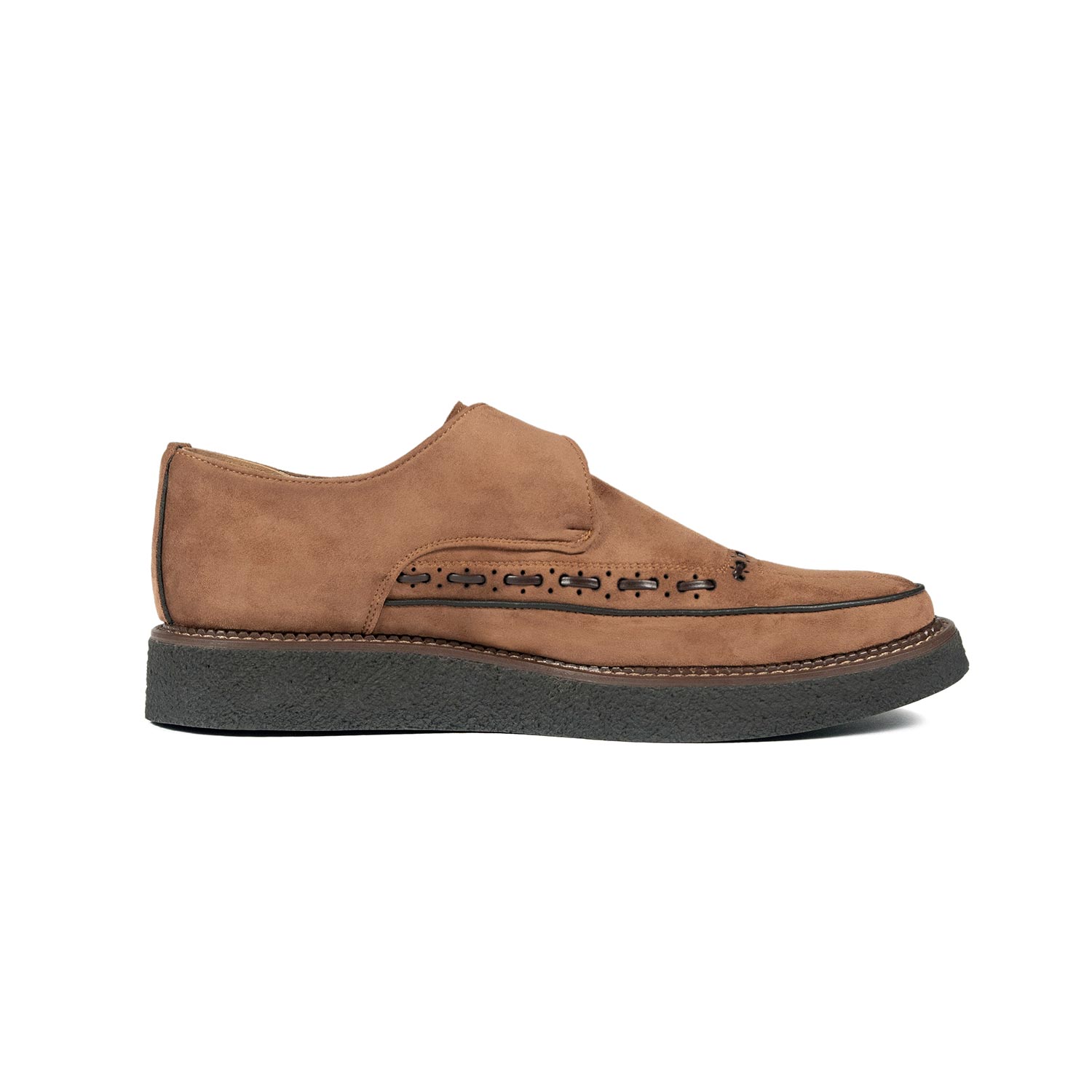 grained leather Amy creepers