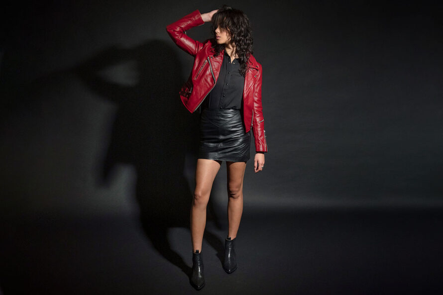Defector – Burgundy Leather Jacket