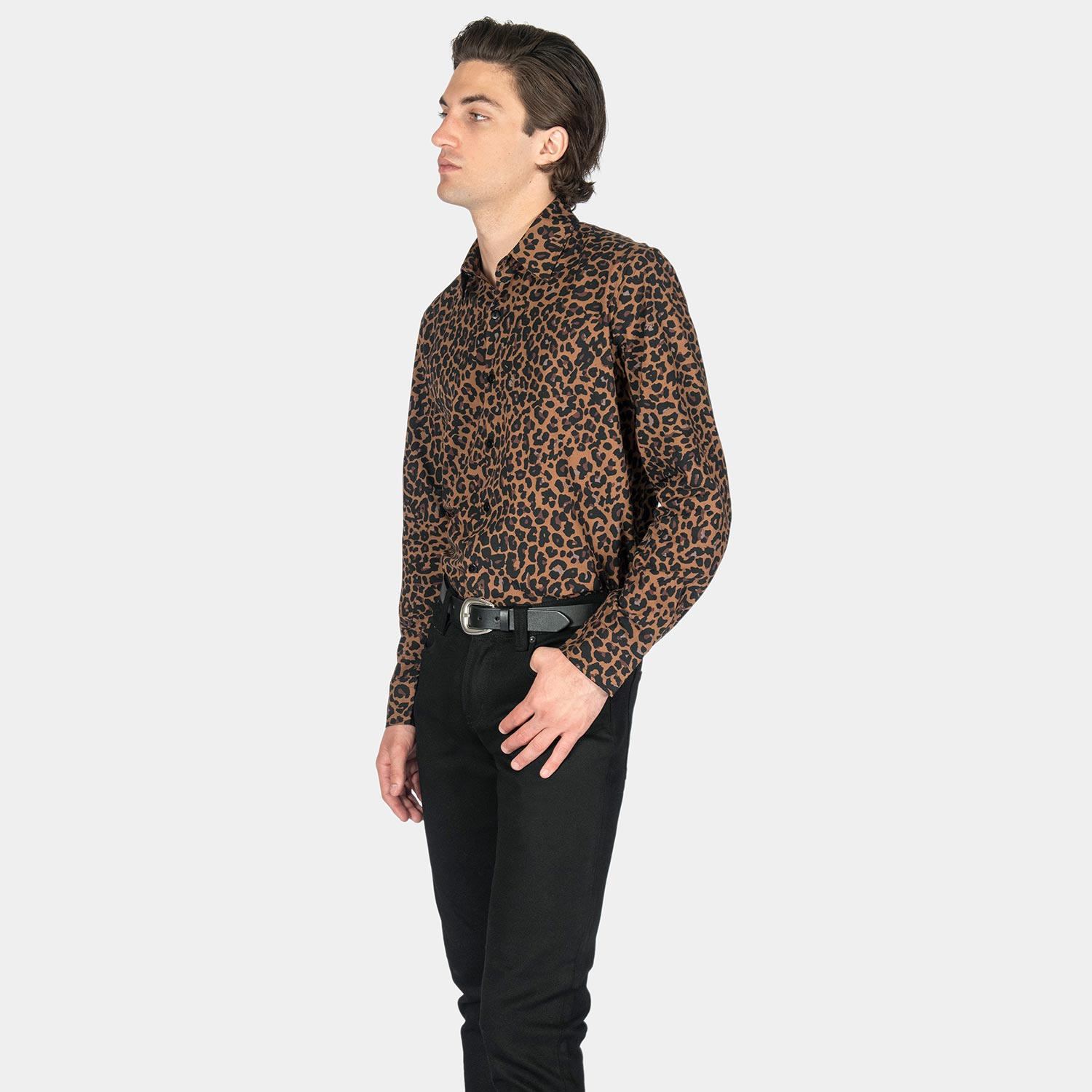 Bone Jacked - Leopard Print Shirt | Straight To Hell Apparel