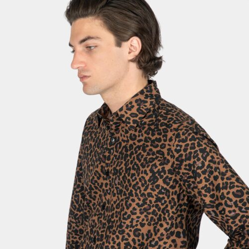 Bone Jacked - Leopard Print Shirt | Straight To Hell Apparel
