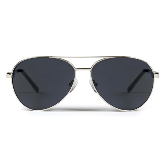 Real Cool - Silver Aviator Sunglasses | Straight To Hell Apparel