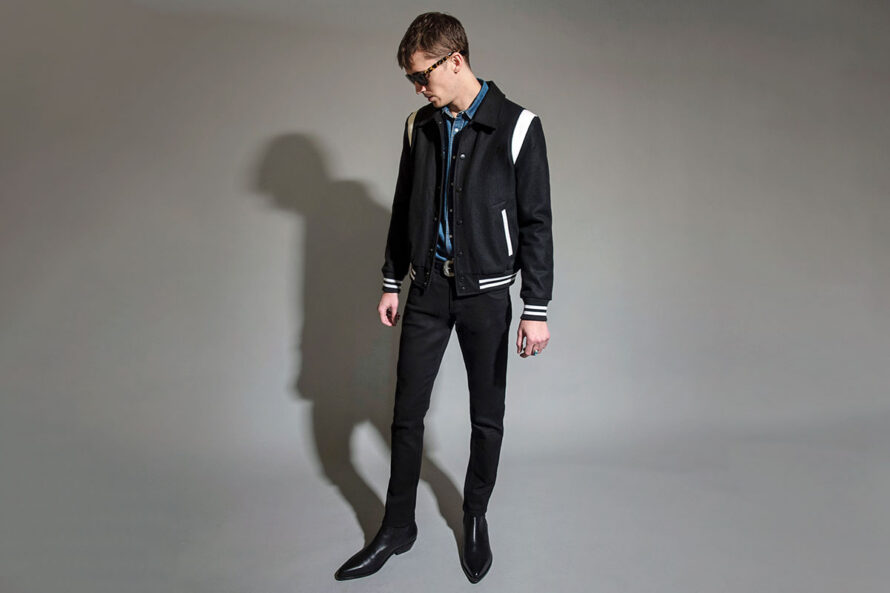 Jet – Black and White Varsity Jacket