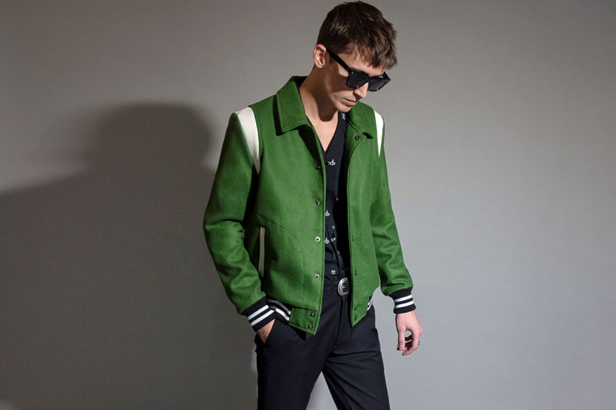 Jet – Green Varsity Jacket
