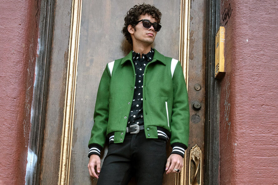 Jet – Green Varsity Jacket