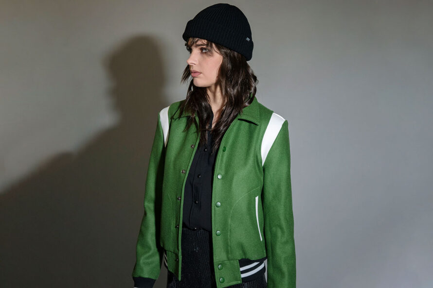 Jet – Green Varsity Jacket