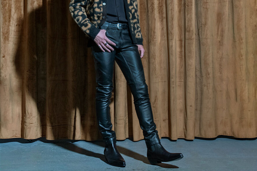 Proper Citizen – Skinny Fit Leather Pants
