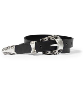 Calvera - Black Leather Belt