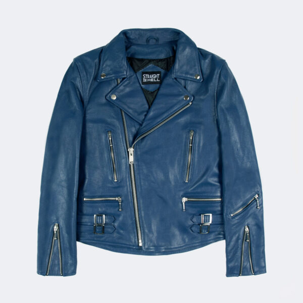 Defector - Blue Leather Jacket
