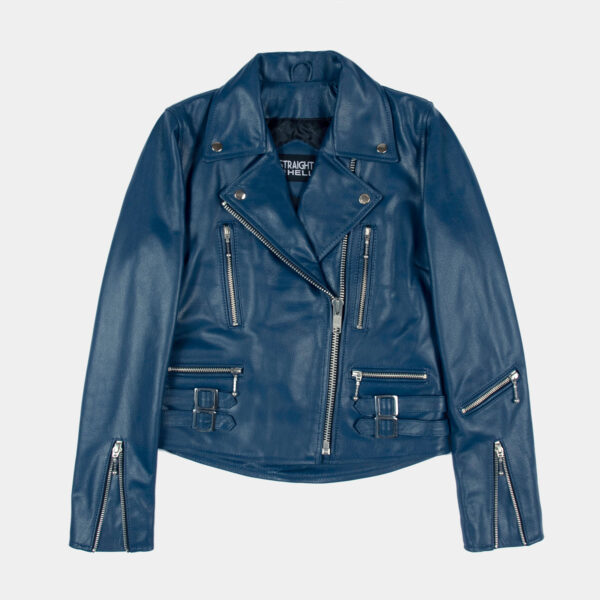 Defector - Blue Leather Jacket