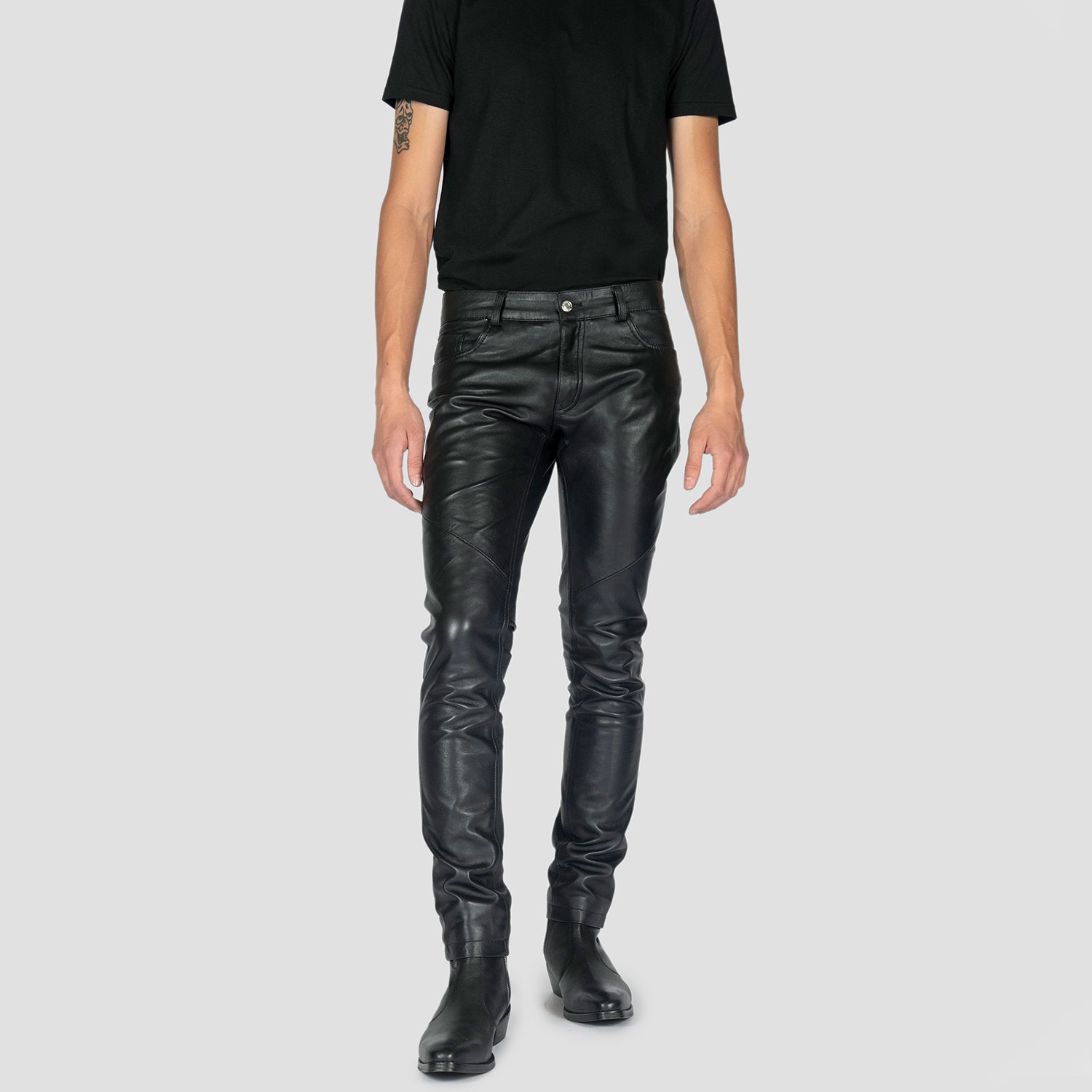 Proper Citizen - Skinny Fit Leather Pants | Hell Apparel