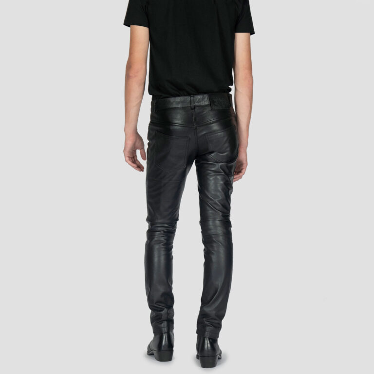 Proper Citizen - Skinny Fit Leather Pants | Straight To Hell Apparel