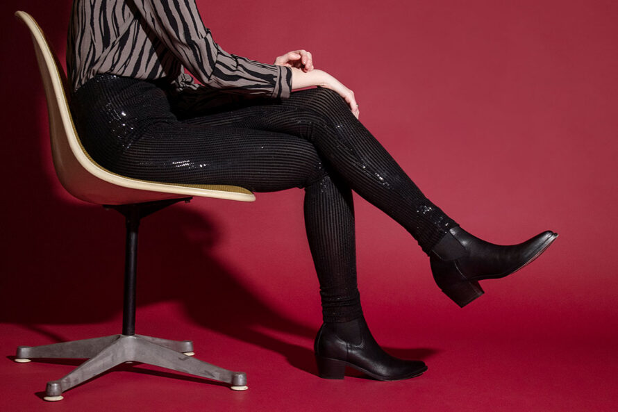 Fever – Disco Black Leggings