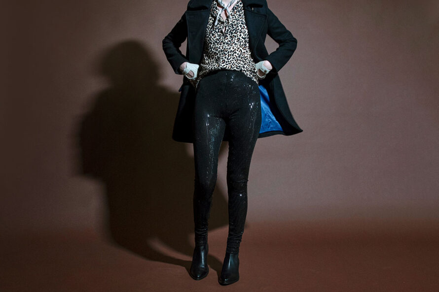 Fever – Disco Black Leggings