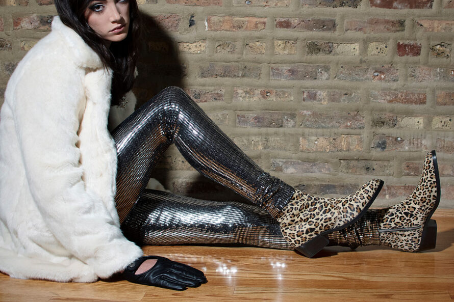 Fever – Disco Silver Leggings
