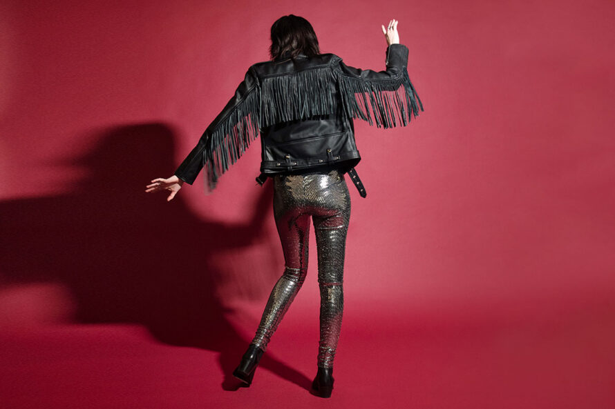 Fever – Disco Silver Leggings