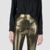 The Fever are high rise leggings in disco gold.