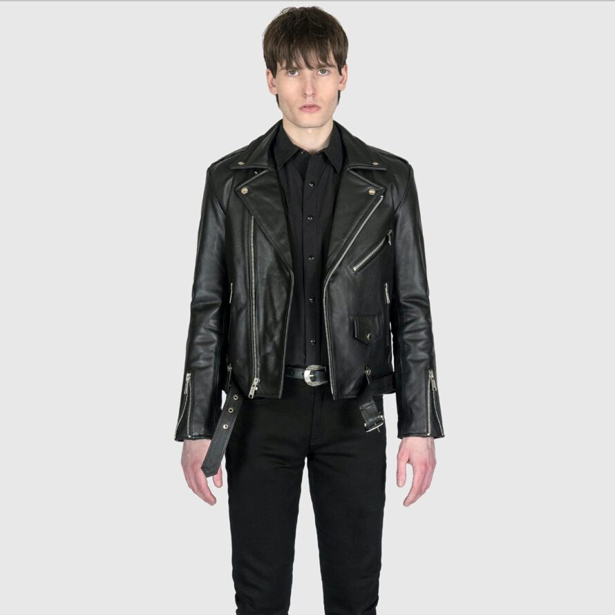 Commando Fringe - Leather Jacket with Fringe | Straight To Hell Apparel