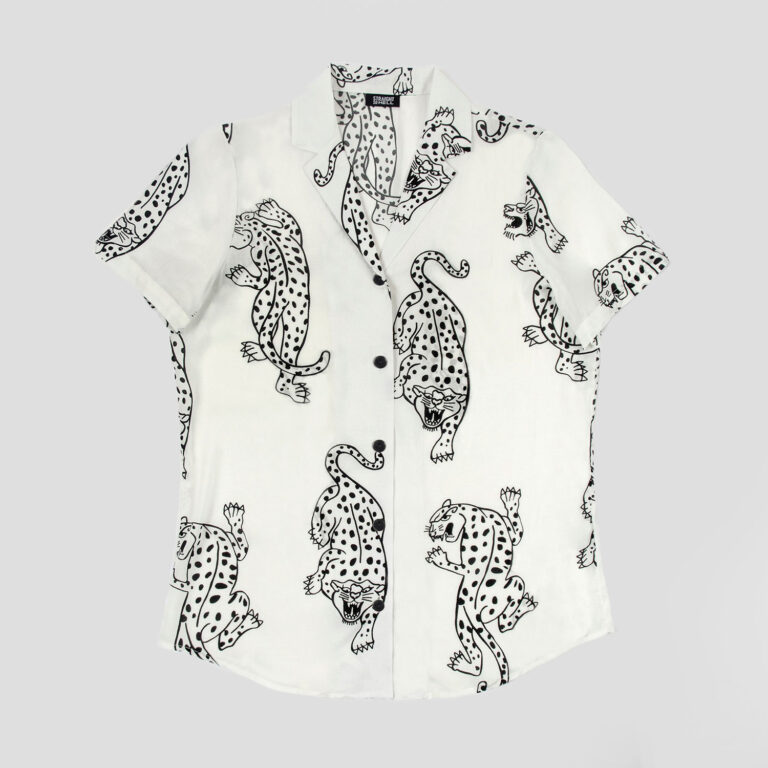 Cheetah Boogie Vintage Cheetahs Print Shirt (Size XS, S, XL, 2XL, 3XL