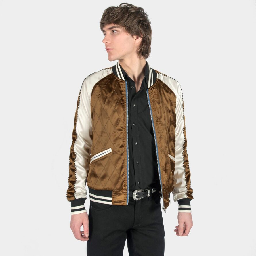 Boogie - Blue and Copper Reversible Souvenir Jacket | Straight To Hell ...