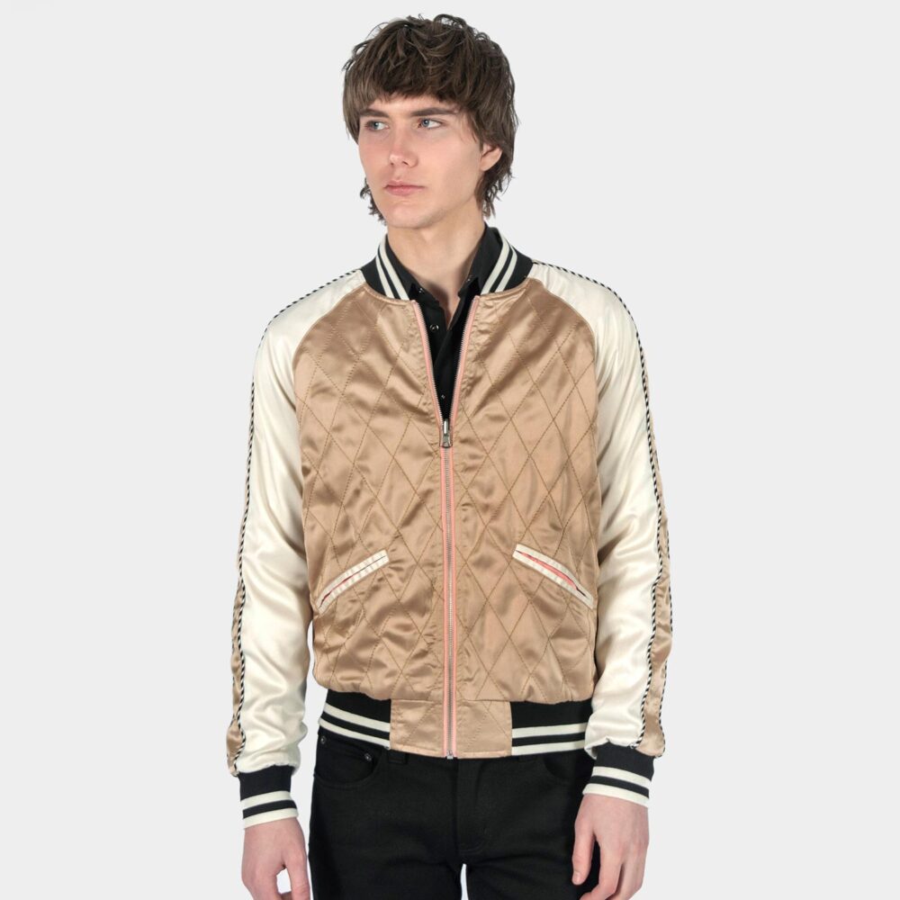 Boogie - Pink and Cream Reversible Souvenir Jacket | Straight To Hell ...