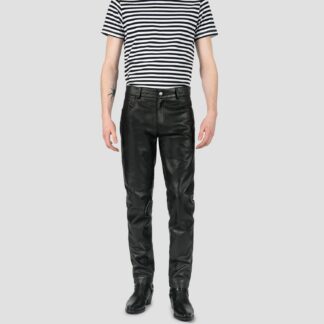 Good Guy Joe - Slim Fit Leather Pants