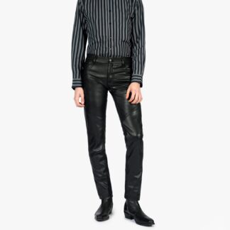 Vegan Skinny James - Skinny Fit Faux Leather Pants