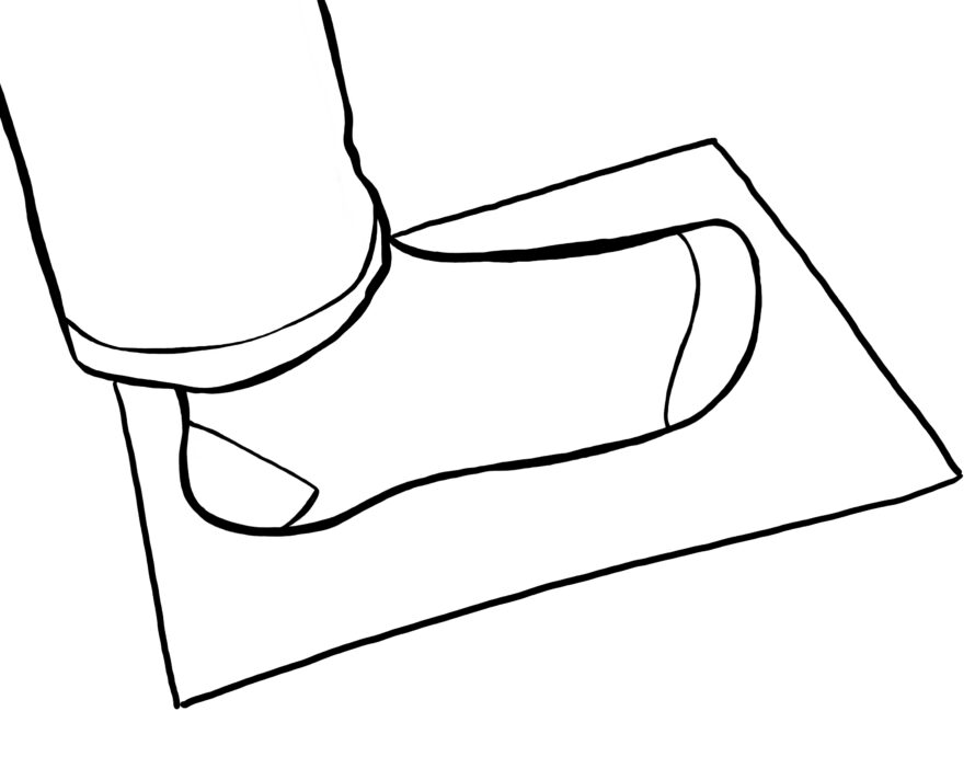 Measuring footwear