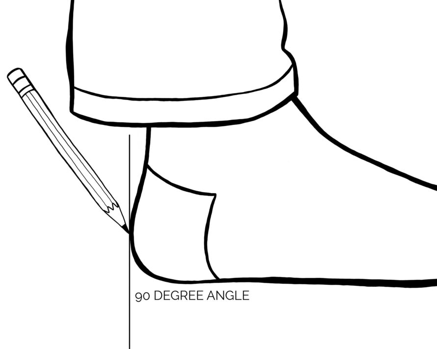 Measuring footwear
