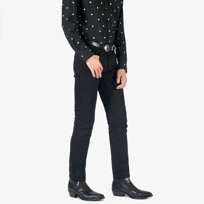 snakeskin chelsea boots mens