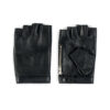 LaSalle Fingerless - Leather Zip Gloves | Straight To Hell