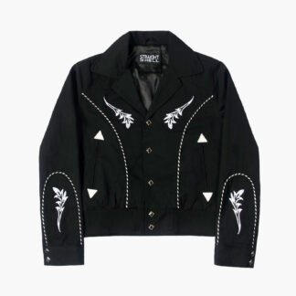 Leone - Embroidered Gabardine Jacket