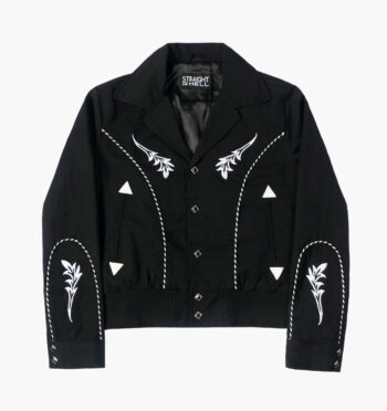 Leone - Embroidered Gabardine Jacket