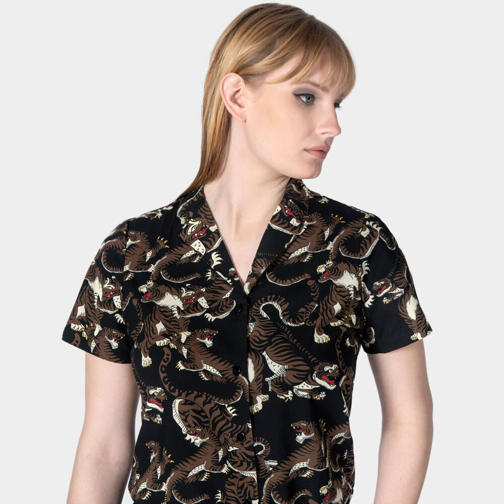 SOFT TRENCH WITH TIES TAME MY TIGER main image 0