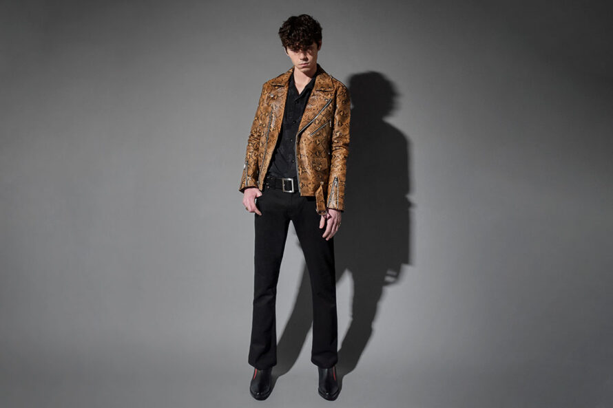 Commando – Snakeskin Leather Jacket