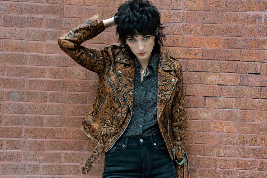 Commando – Snakeskin Leather Jacket