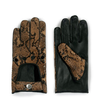 Bullitt - Snakeskin Leather Gloves