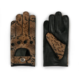 Bullitt - Snakeskin Leather Gloves