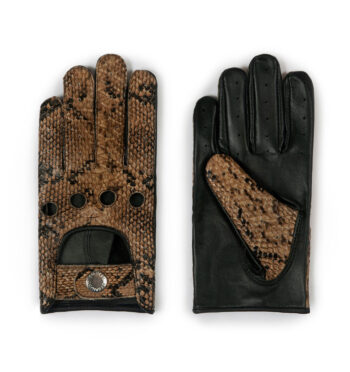 Bullitt - Snakeskin Leather Gloves