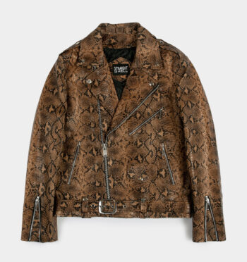 Commando - Snakeskin Leather Jacket