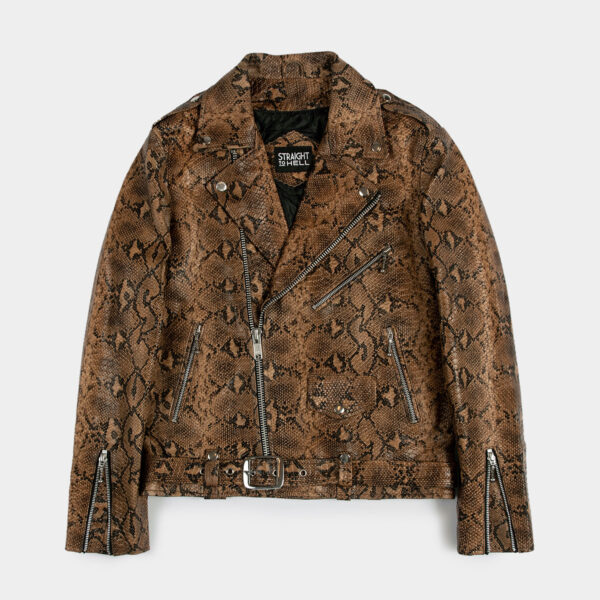 Commando - Snakeskin Leather Jacket